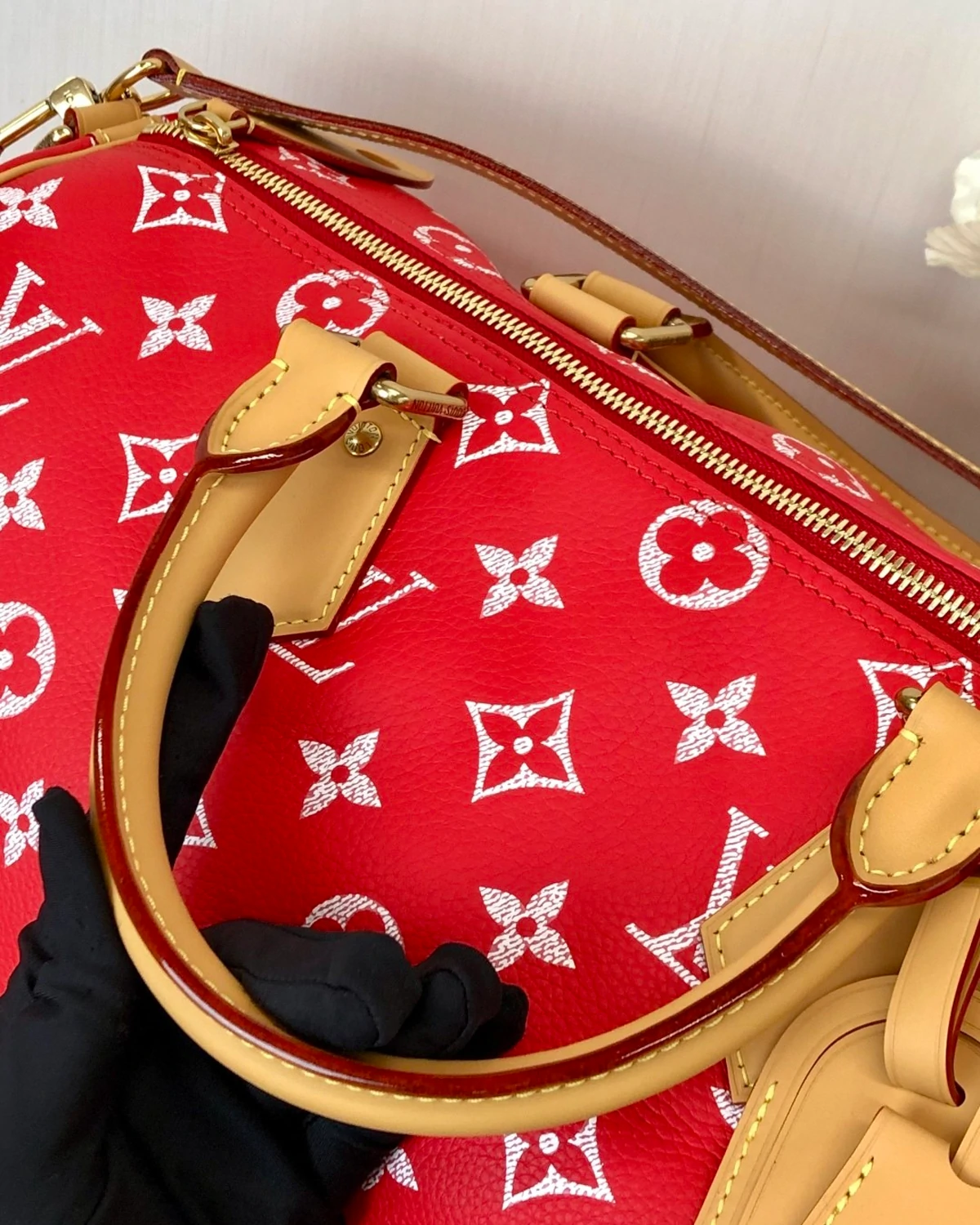 speedy-p9-bandoulière-40-red (5) Speedy P9 Bandoulière 40 “Red”