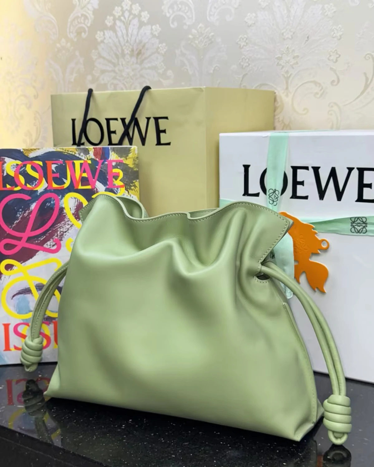 mini-flamenco-light-green-women’s-leather-bag