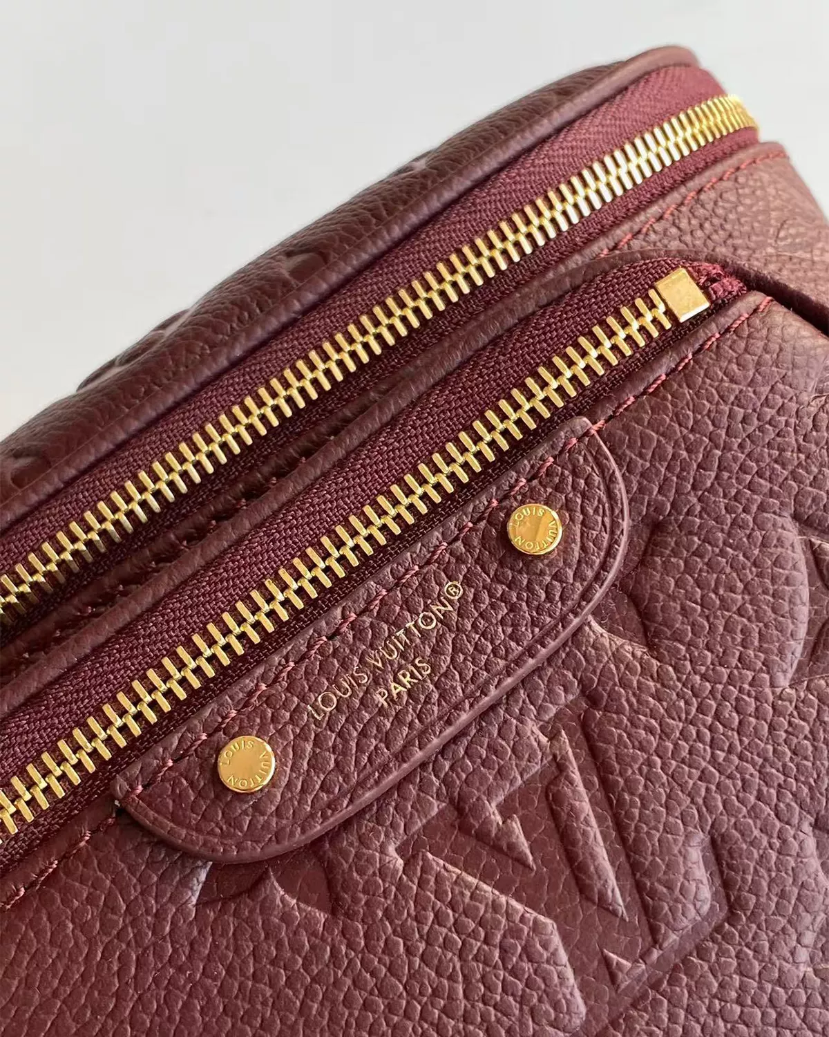 Mini Bumbag “Grenat Red”