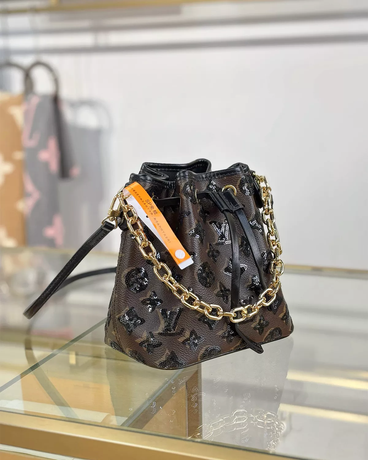 Noé BB “Monogram Sequin Evening Edition”