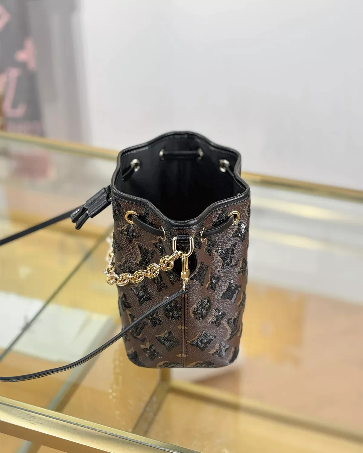 Noé BB “Monogram Sequin Evening Edition”