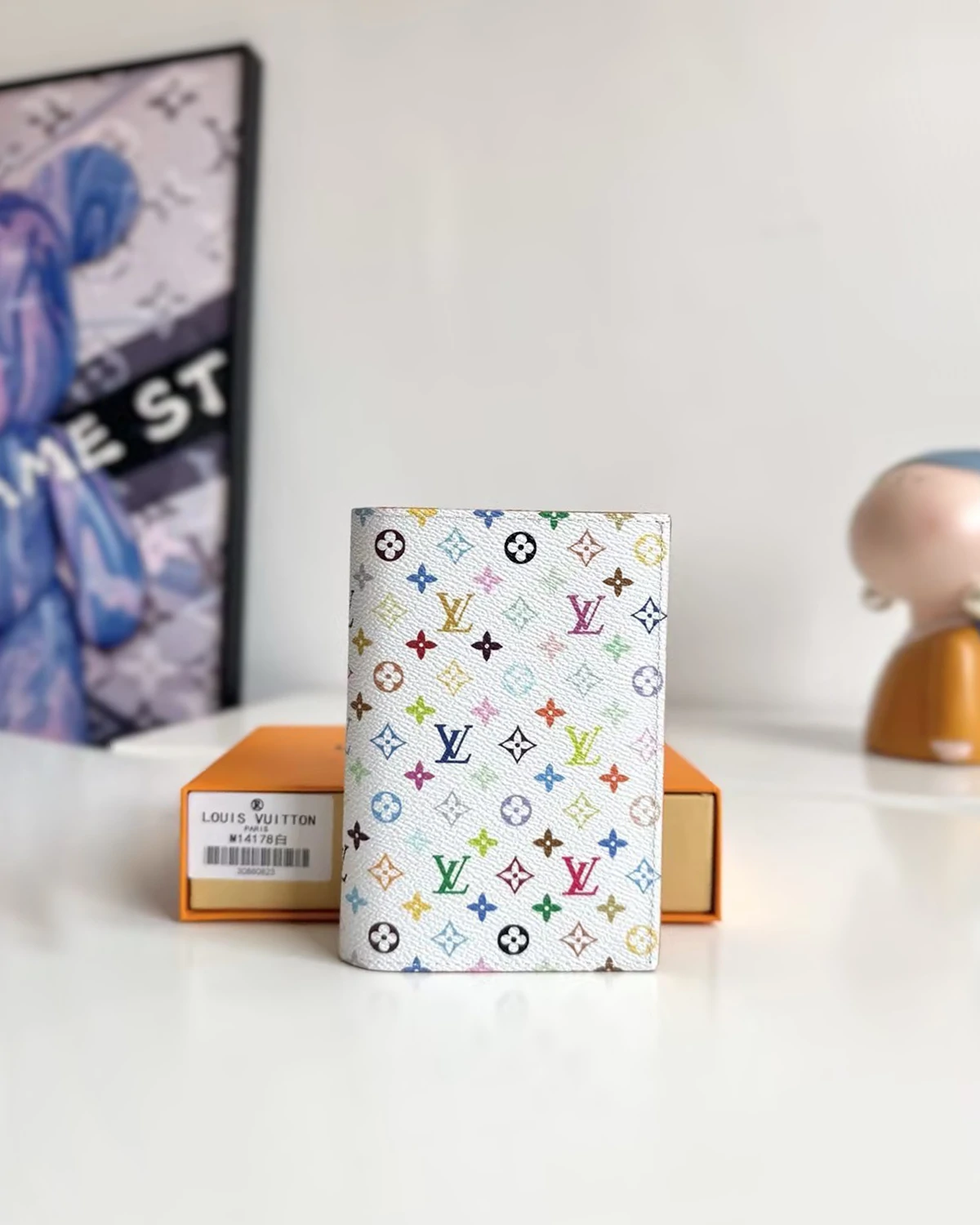 Passport Cover “Multicolore Blanc”